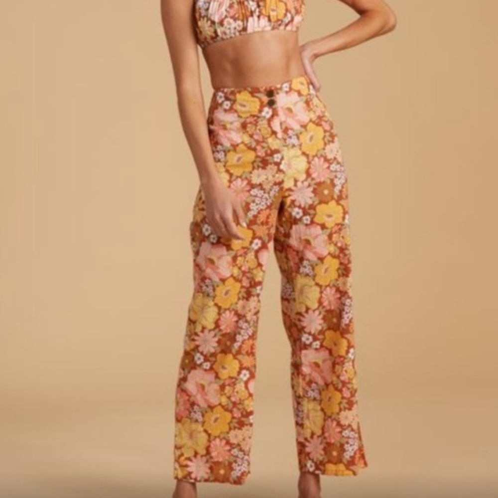 Billabong x slaty blonde point break pants